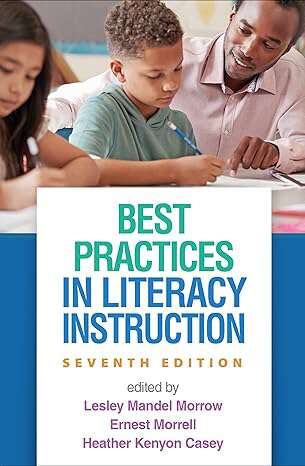 Book cover of Best Practices in Literacy Instruction (Seventh Edition)
