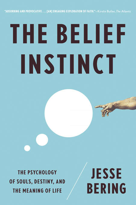 Book cover of The Belief Instinct: The Psychology of Souls, Destiny, and the Meaning of Life