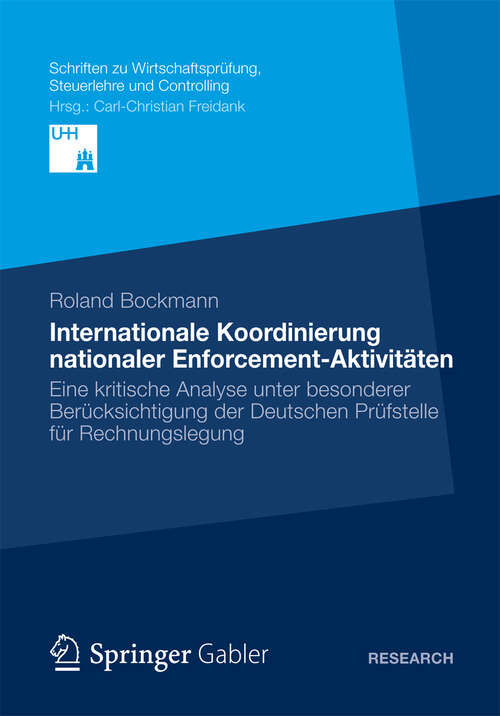 Book cover of Internationale Koordinierung nationaler Enforcement-Aktivitäten