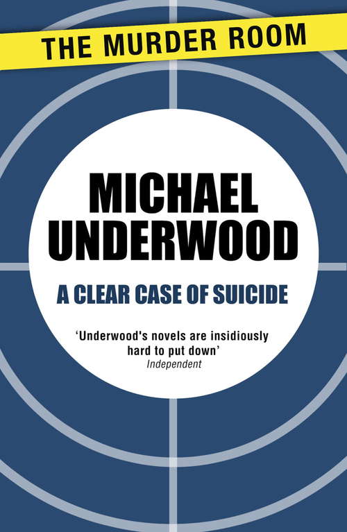 Book cover of A Clear Case of Suicide