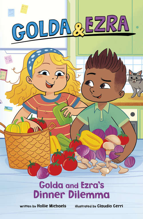 Book cover of Golda and Ezra's Dinner Dilemma (Golda & Ezra)