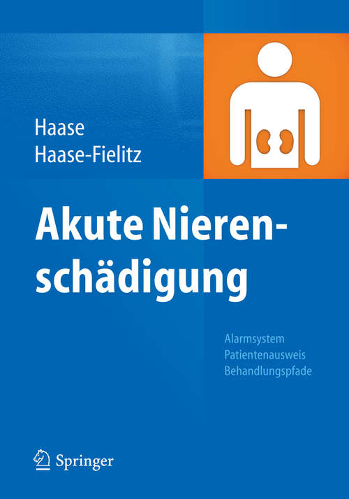 Book cover of Akute Nierenschädigung