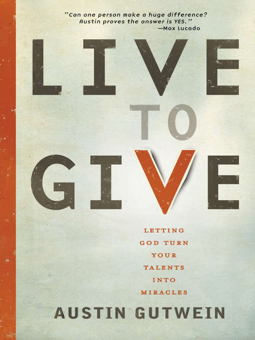 Book cover of Live to Give