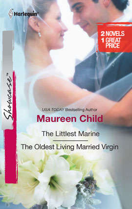 Book cover of The Littlest Marine and The Oldest Living Married Virgin