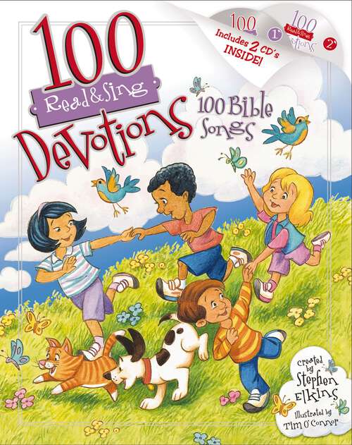 Book cover of 100 Devotions, 100 Bible Songs