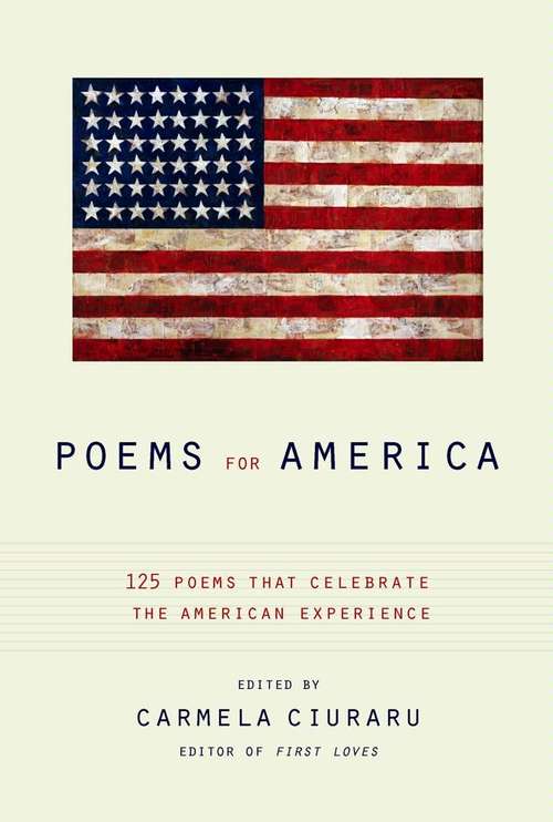 Book cover of Poems for America