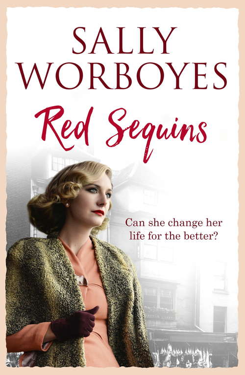 Book cover of Red Sequins: A gripping saga evoking the spirit of the 1970s East End