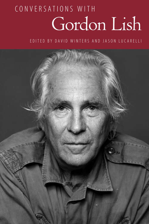 Book cover of Conversations with Gordon Lish (EPub Single) (Literary Conversations Series)