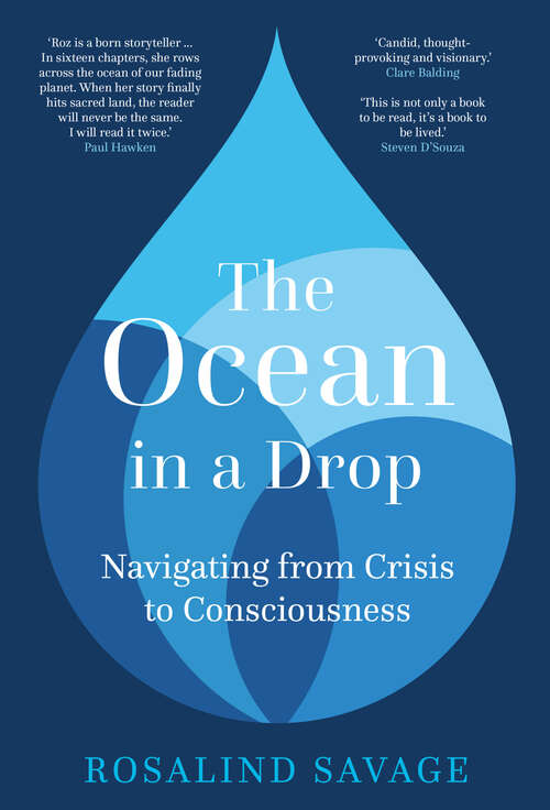 Book cover of The Ocean in a Drop: Navigating from Crisis to Consciousness