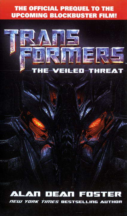 Book cover of Transformers: The Veiled Threat