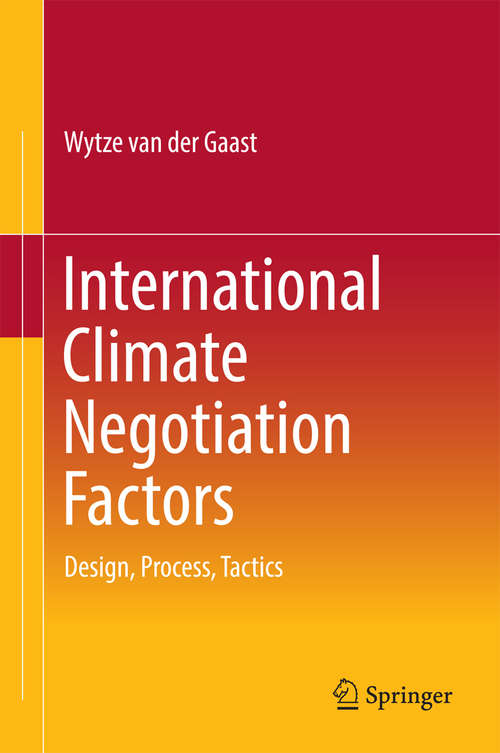 Book cover of International Climate Negotiation Factors