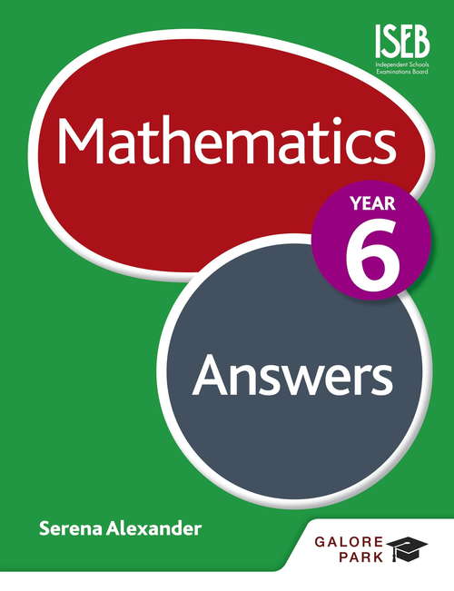 Book cover of Mathematics Year 6 Answers