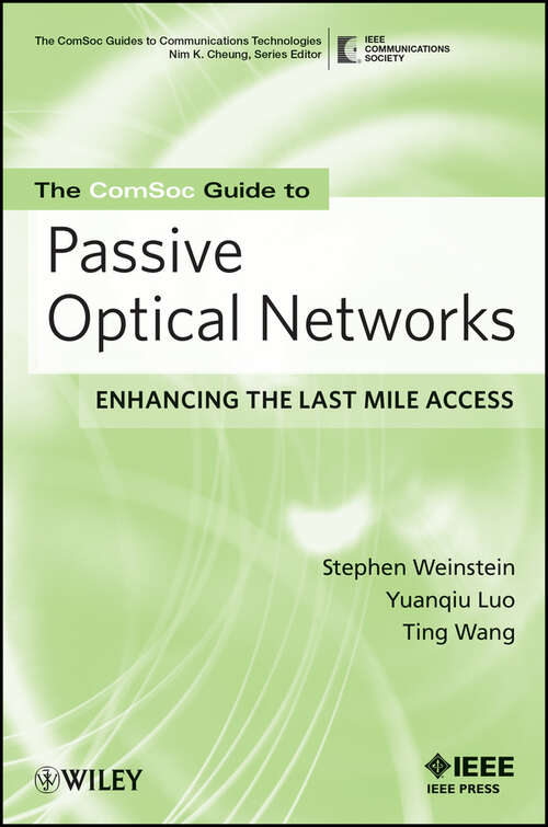 Book cover of The ComSoc Guide to Passive Optical Networks