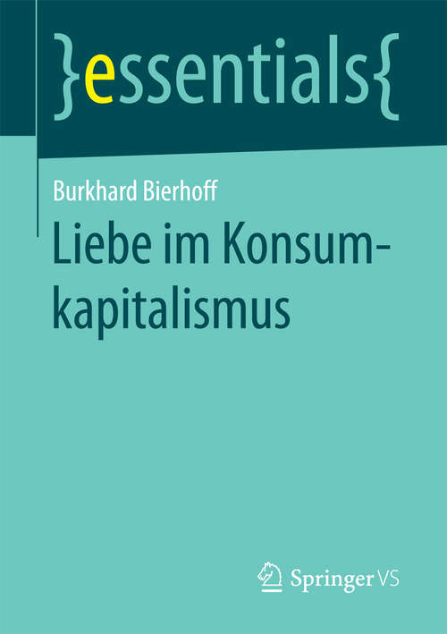 Book cover of Liebe im Konsumkapitalismus