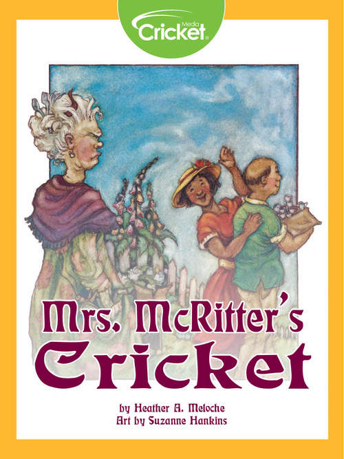 Book cover of Mrs. McRitter's Cricket