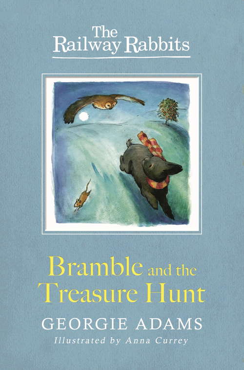 Book cover of Bramble and the Treasure Hunt: Book 8 (Railway Rabbits #8)