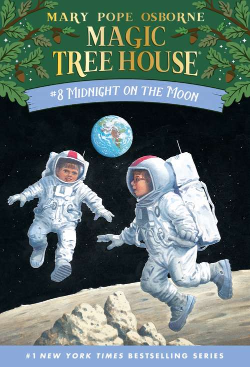 Book cover of Midnight on the Moon (Magic Tree House #8)