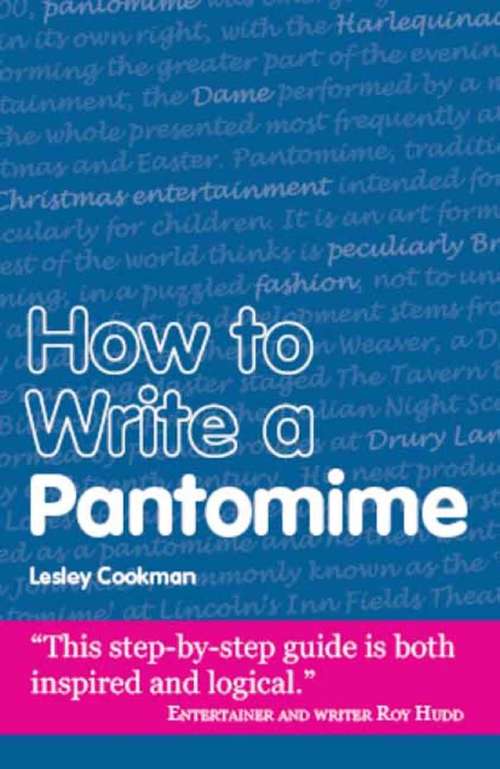 Book cover of How to Write a Pantomime