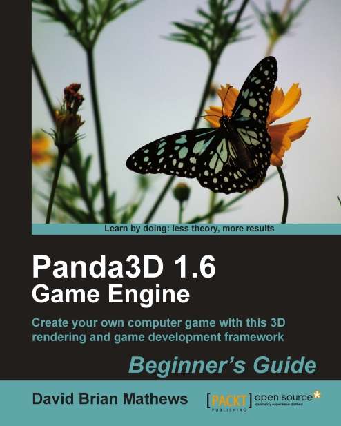 Book cover of Panda3D 1.6 Game Engine Beginner's Guide