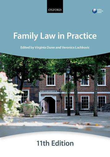 Book cover of Family Law in Practice