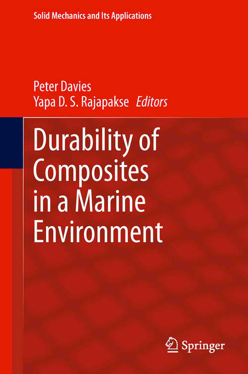 Book cover of Durability of Composites in a Marine Environment