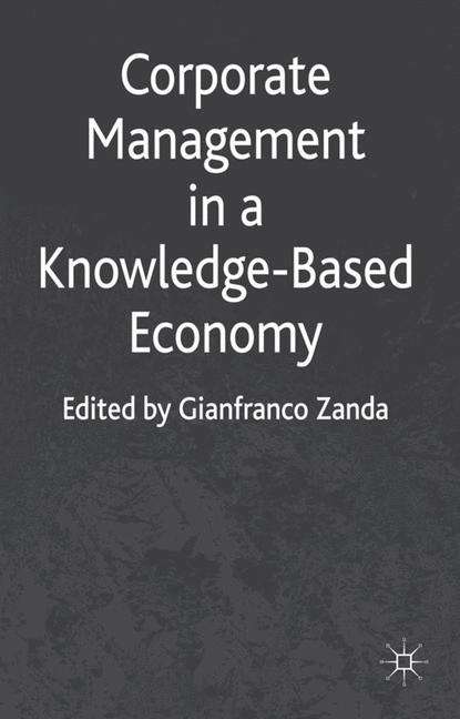 Book cover of Corporate Management in a Knowledge-Based Economy