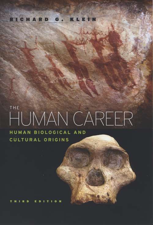 Book cover of The Human Career: Human Biological and Cultural Origins (3rd edition)