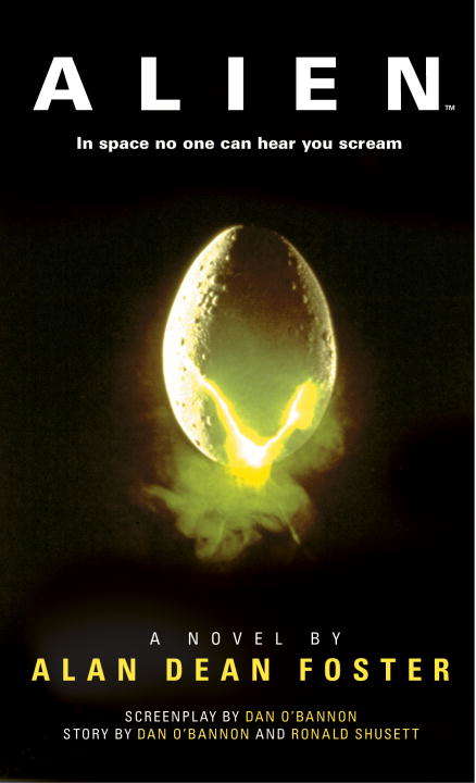 Book cover of Alien: The Official Movie Novelization