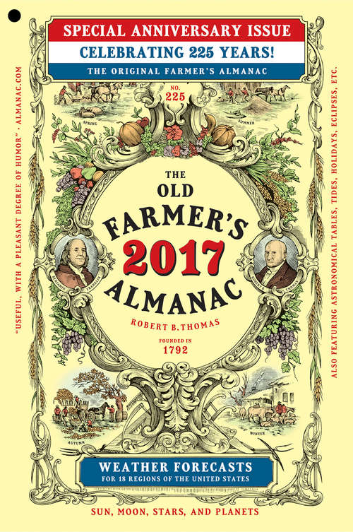Book cover of The Old Farmer's Almanac 2017: Special Anniversary Edition