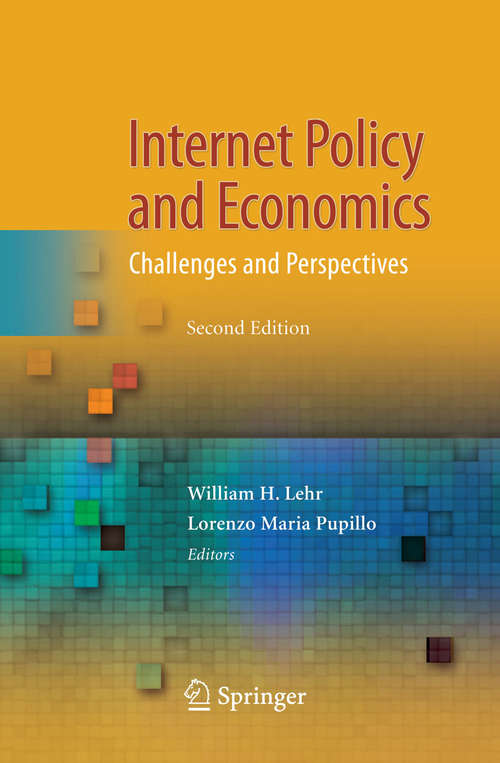 Book cover of Internet Policy and Economics
