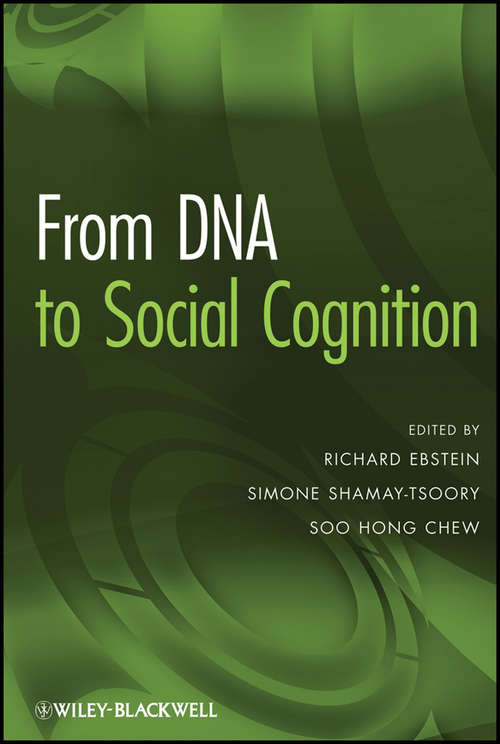 Book cover of From DNA to Social Cognition
