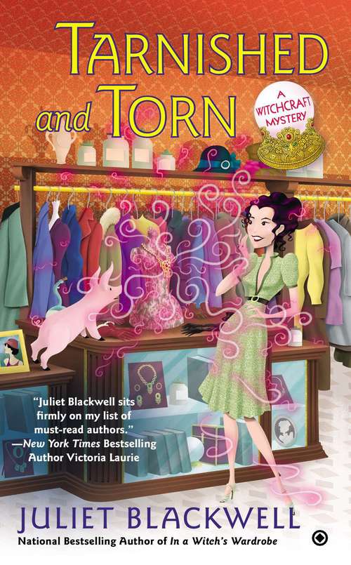 Book cover of Tarnished and Torn (Witchcraft Mystery #5)