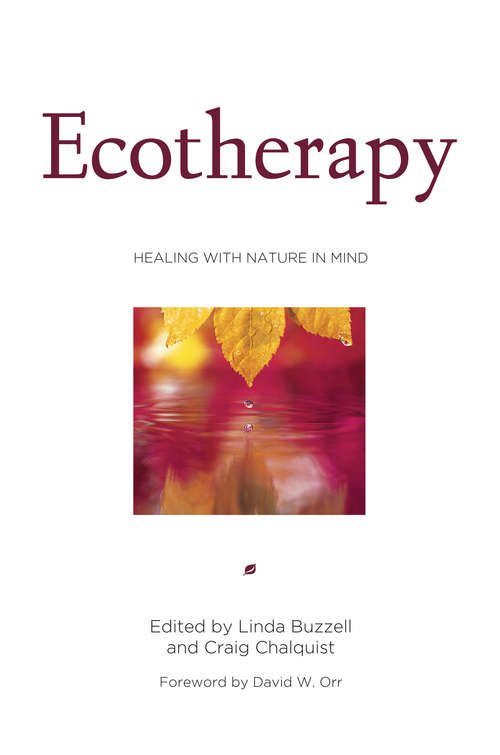 Book cover of Ecotherapy