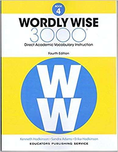 Book cover of Wordly Wise 3000 (Direct Academic Vocabulary Instruction #4)