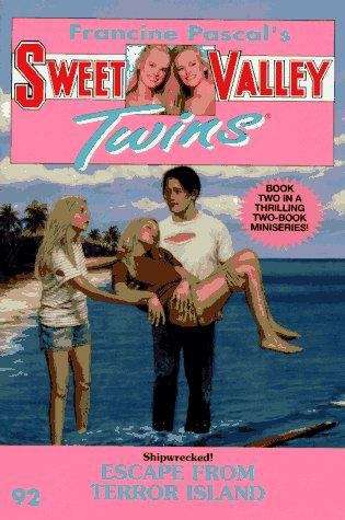 Book cover of Escape from Terror Island (Sweet Valley Twins #92)