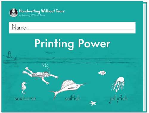 Book cover of Handwriting Without Tears: Printing Power