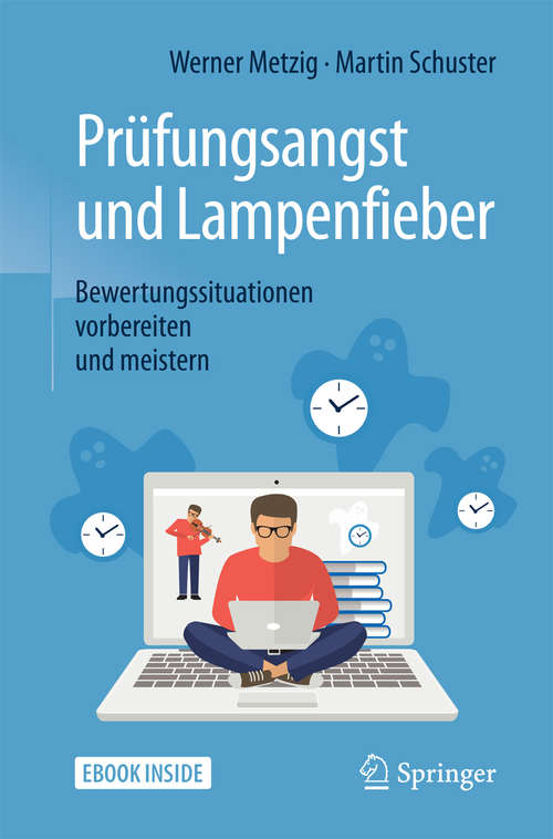 Book cover of Prüfungsangst und Lampenfieber