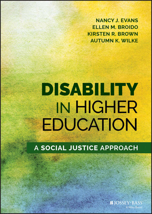 Disability in Higher Education