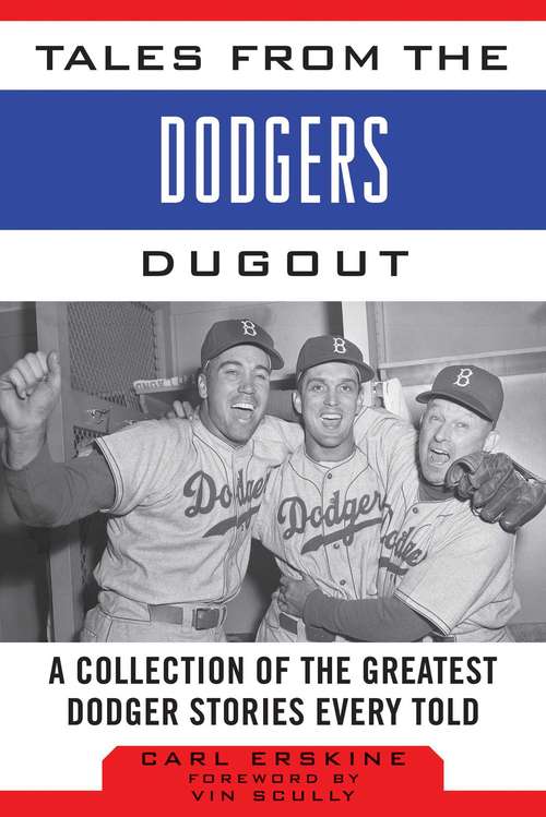 Book cover of Tales from the Dodgers Dugout