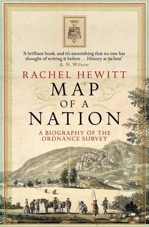 Book cover of Map of a Nation: A Biography of the Ordnance Survey