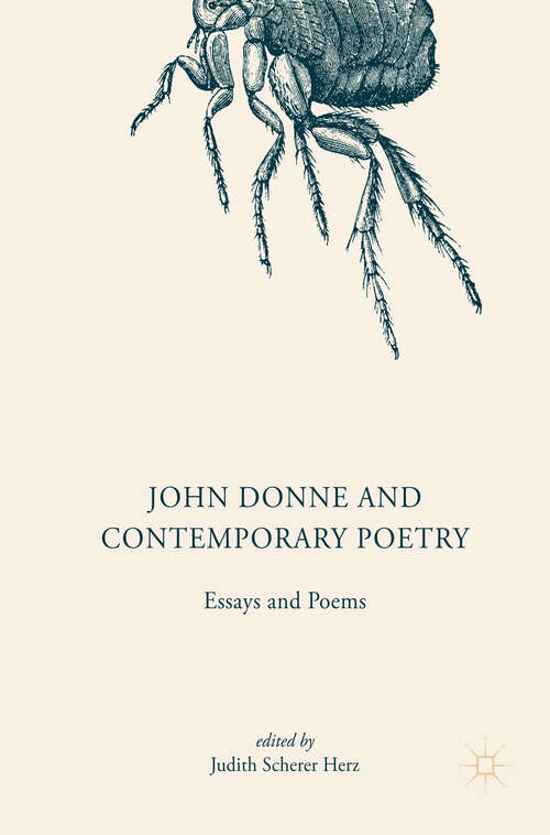 Book cover of John Donne and Contemporary Poetry