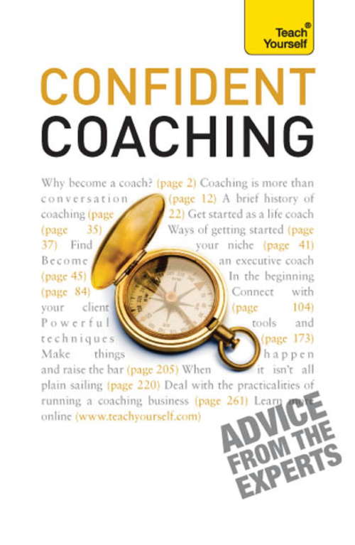 Book cover of Confident Coaching: Teach Yourself