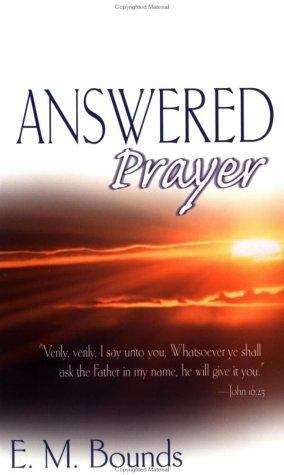Book cover of Answered Prayer
