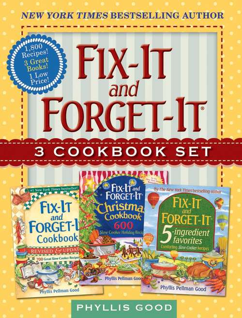 Fix-It and Forget-It Box Set: 3 Slow Cooker Classics in 1 Deluxe Gift Set (Fix-It and Forget-It)