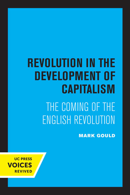 Cover image of Revolution in the Development of Capitalism