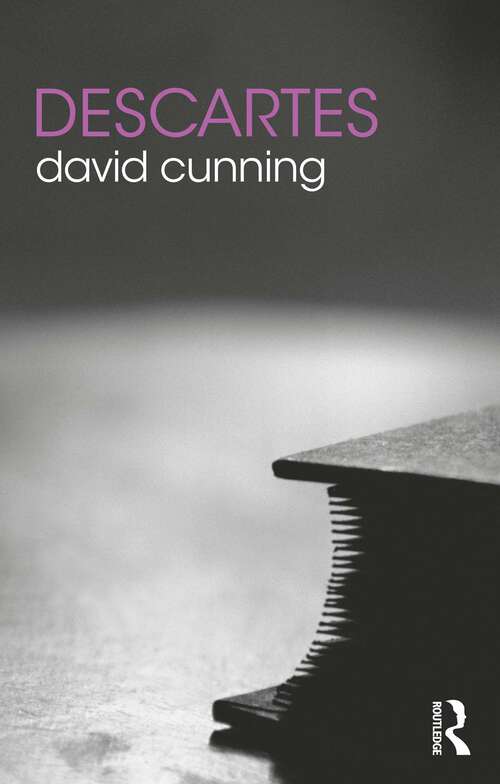 Book cover of Descartes (The Routledge Philosophers)