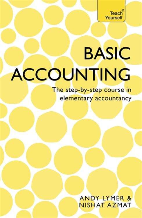 Book cover of Basic Accounting: Teach Yourself