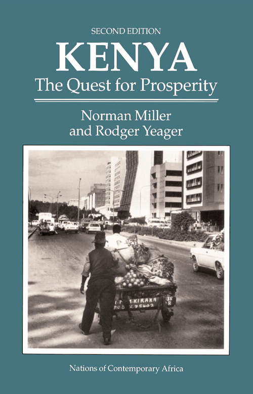 Book cover of Kenya: The Quest For Prosperity, Second Edition