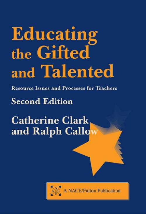 Educating the Gifted and Talented: Resource Issues and Processes for Teachers