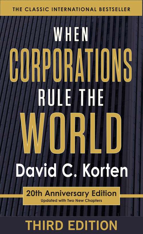 Book cover of When Corporations Rule the World